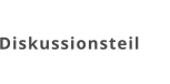 Diskussionsteil
